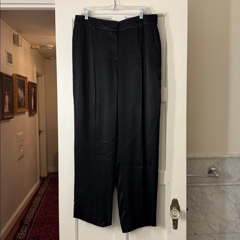 J.Crew straight-leg essential pant in luster crepe BT428